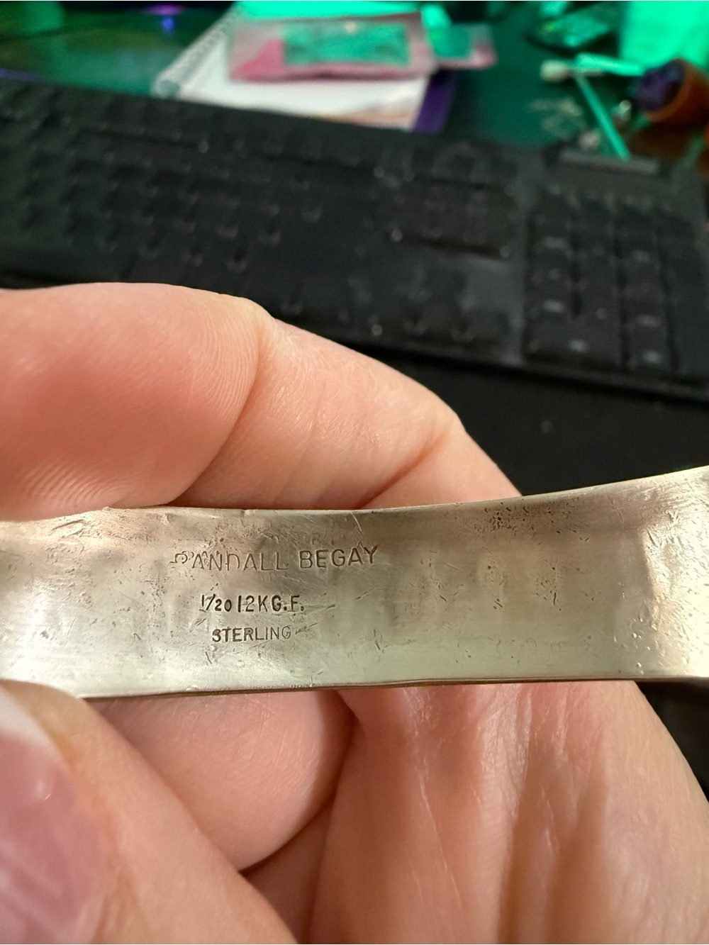 Sterling Silver Bracelet by - Silver